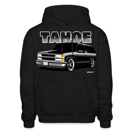 Two Door Tahoe Dropped Hoodie - black